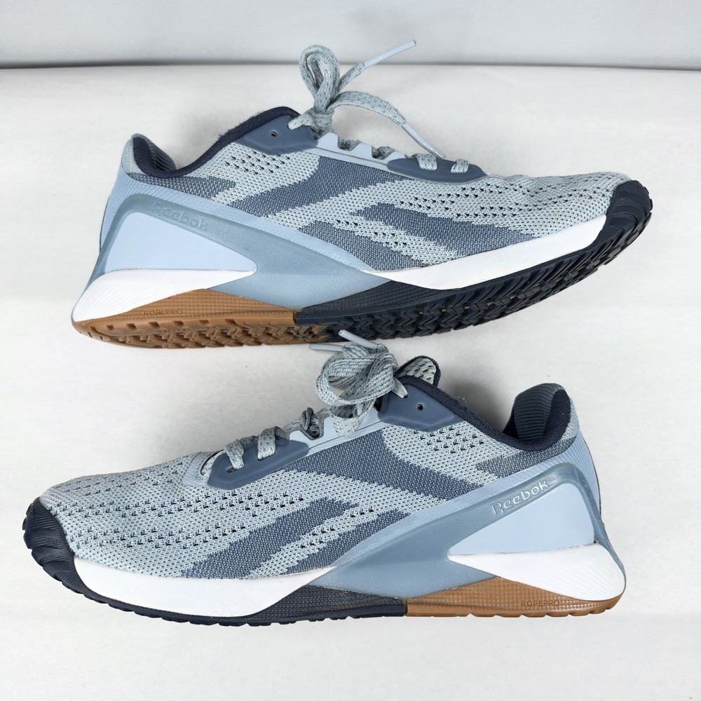 Reebok Nano X1 Shoes Womens Blue Mesh Training Athletic Sneakers / Size 6.5